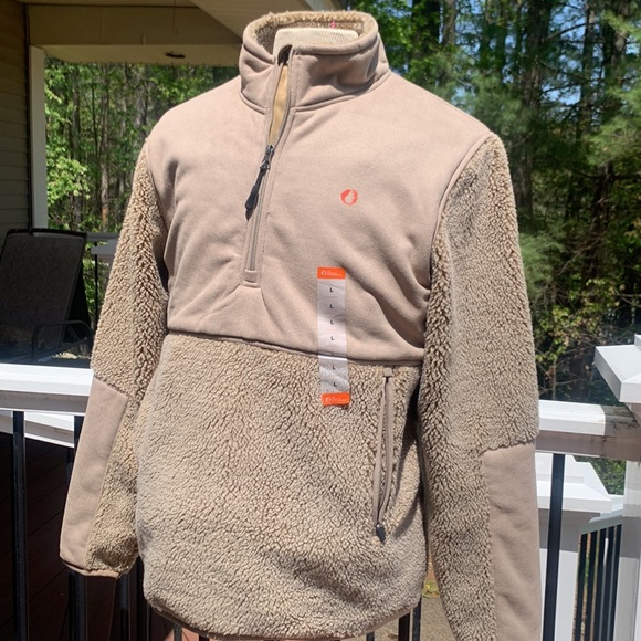 AMERICAN OUTDOORSMAN FLEECE MONTAUK SURFCASTING PULLOVER . - Picture 2 of 11